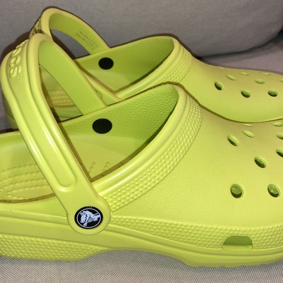 Crocs Classic Clogs Citrus Yellow 10001-738 Mens Sz 17 main image 7